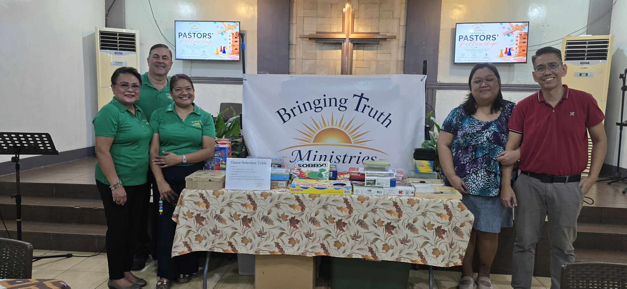 Bringing Truth Ministries team and guests at the Pastor Fellowship